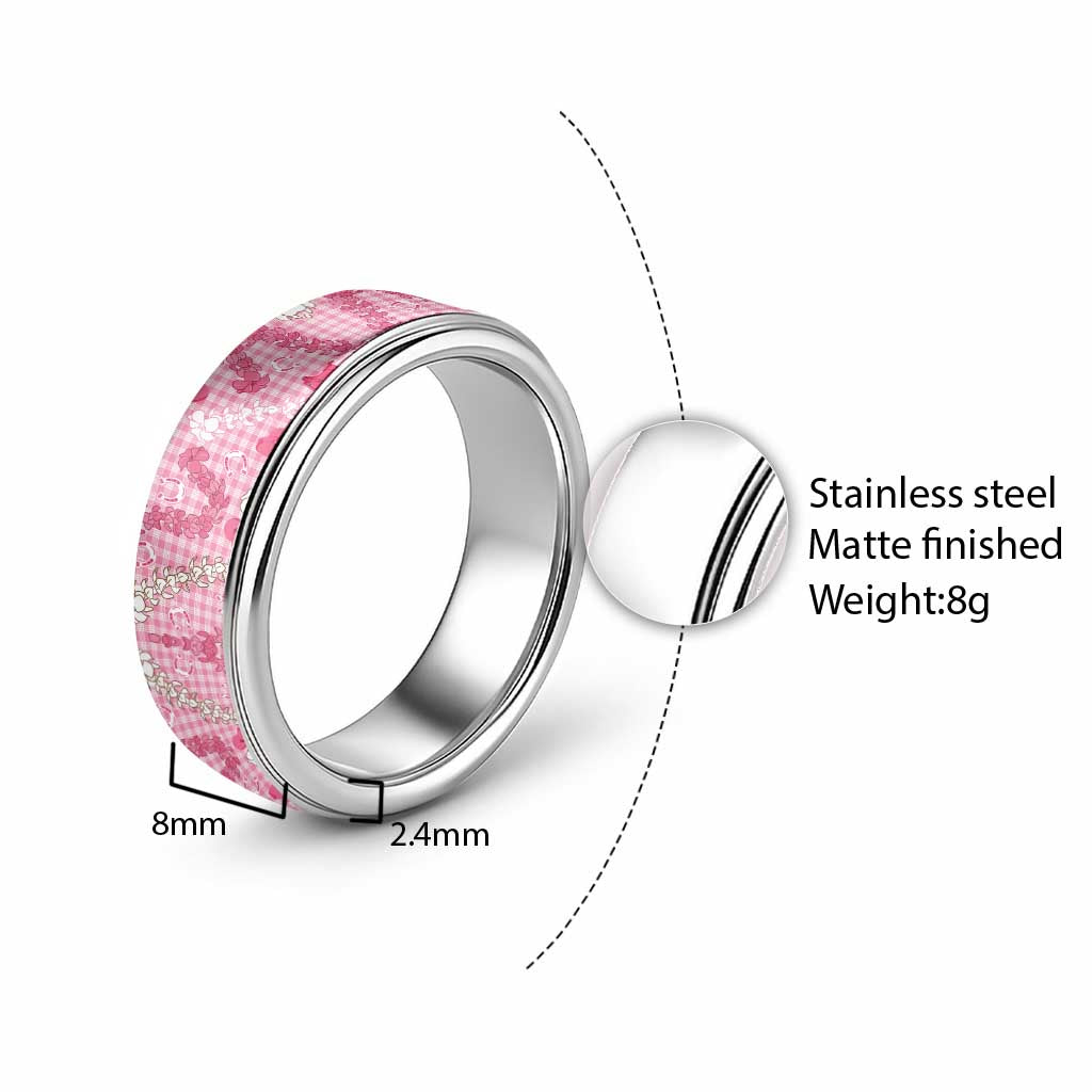 Paniolo Palaka Hawaiian Cowgirl Classic Ring - Polynesian Pride