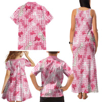 Paniolo Palaka Hawaiian Cowgirl Family Matching Tank Maxi Dress and Hawaiian Shirt LT9 - Polynesian Pride