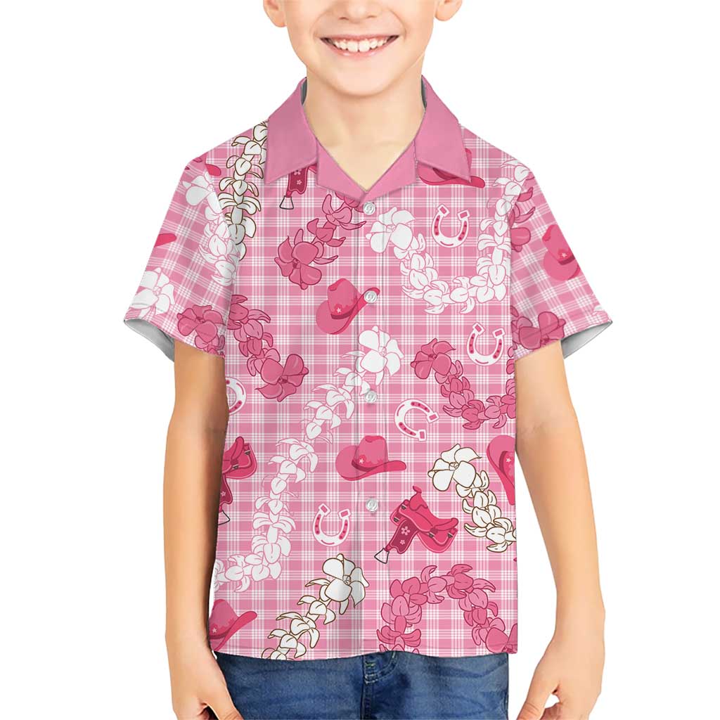 Paniolo Palaka Hawaiian Cowgirl Hawaiian Shirt LT9 - Polynesian Pride