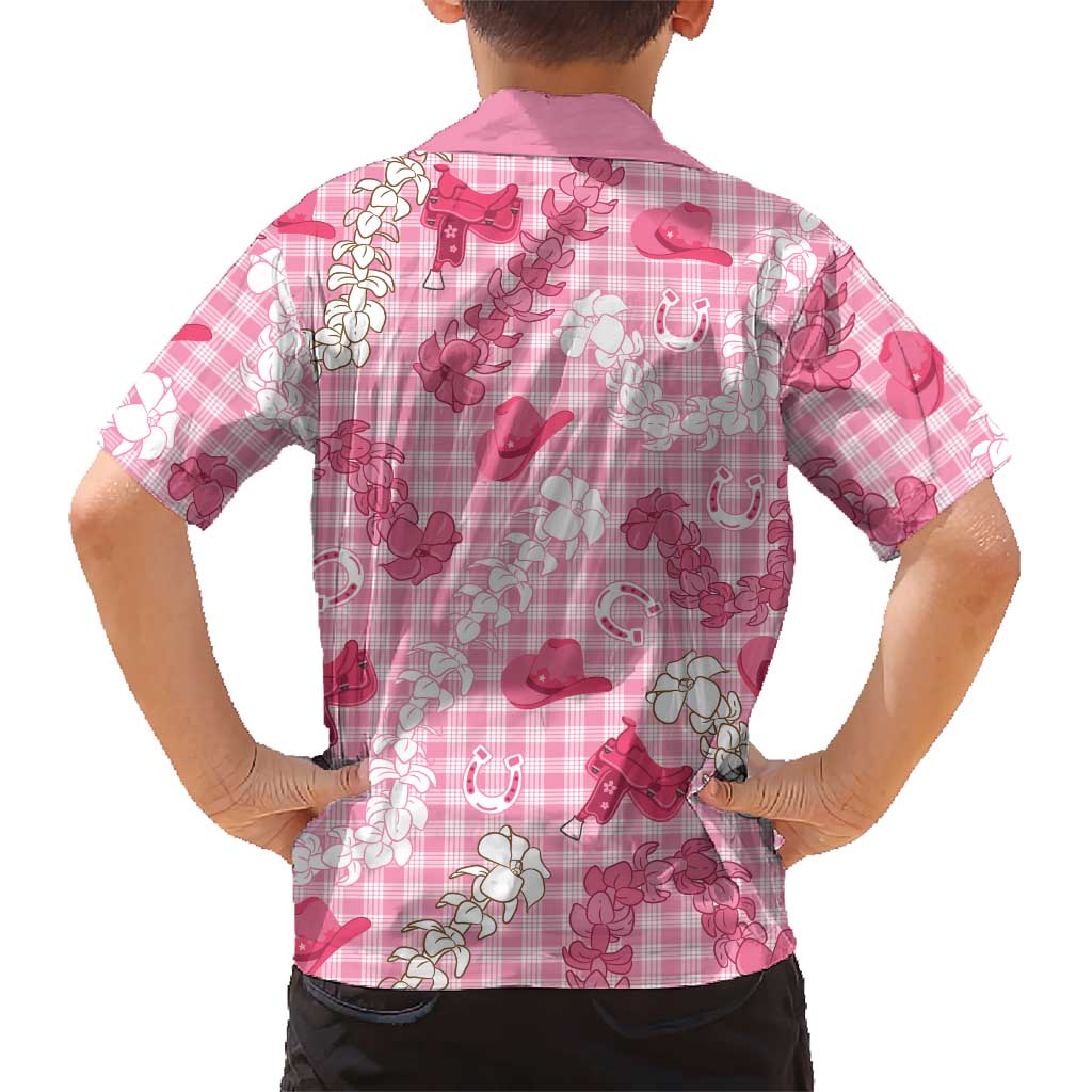 Paniolo Palaka Hawaiian Cowgirl Hawaiian Shirt LT9 - Polynesian Pride