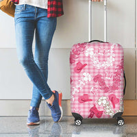 Paniolo Palaka Hawaiian Cowgirl Luggage Cover LT9 - Polynesian Pride