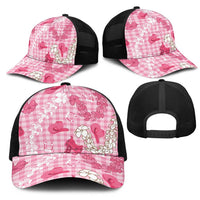 Paniolo Palaka Hawaiian Cowgirl Mesh Trucker Cap - Polynesian Pride