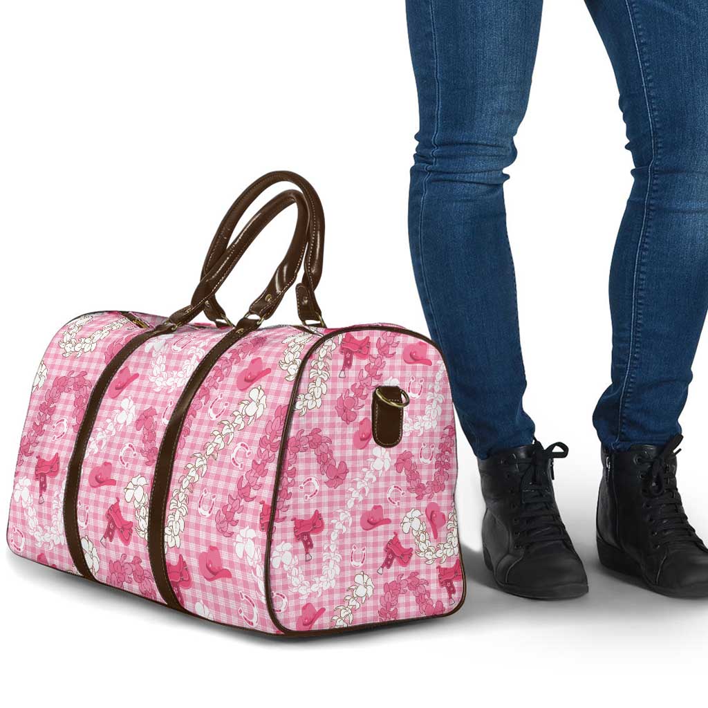 Paniolo Palaka Hawaiian Cowgirl Travel Bag LT9 - Polynesian Pride