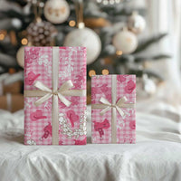 Paniolo Palaka Hawaiian Cowgirl Wrapping Paper - Polynesian Pride