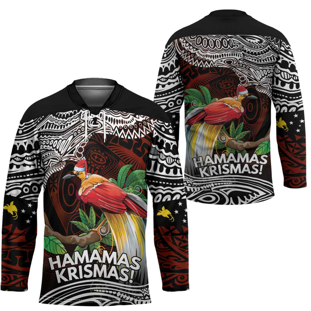 Papua New Guinea Christmas Hockey Jersey - Polynesian Pride