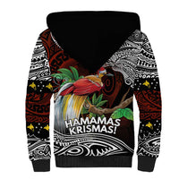 Papua New Guinea Christmas Sherpa Hoodie LT9 - Polynesian Pride