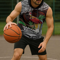 Papua New Guinea Christmas Sleeveless Hoodie LT9 - Polynesian Pride