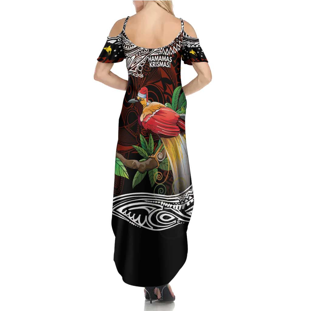 Papua New Guinea Christmas Summer Maxi Dress - Polynesian Pride