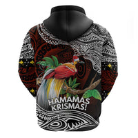 Papua New Guinea Christmas Zip Hoodie LT9 - Polynesian Pride