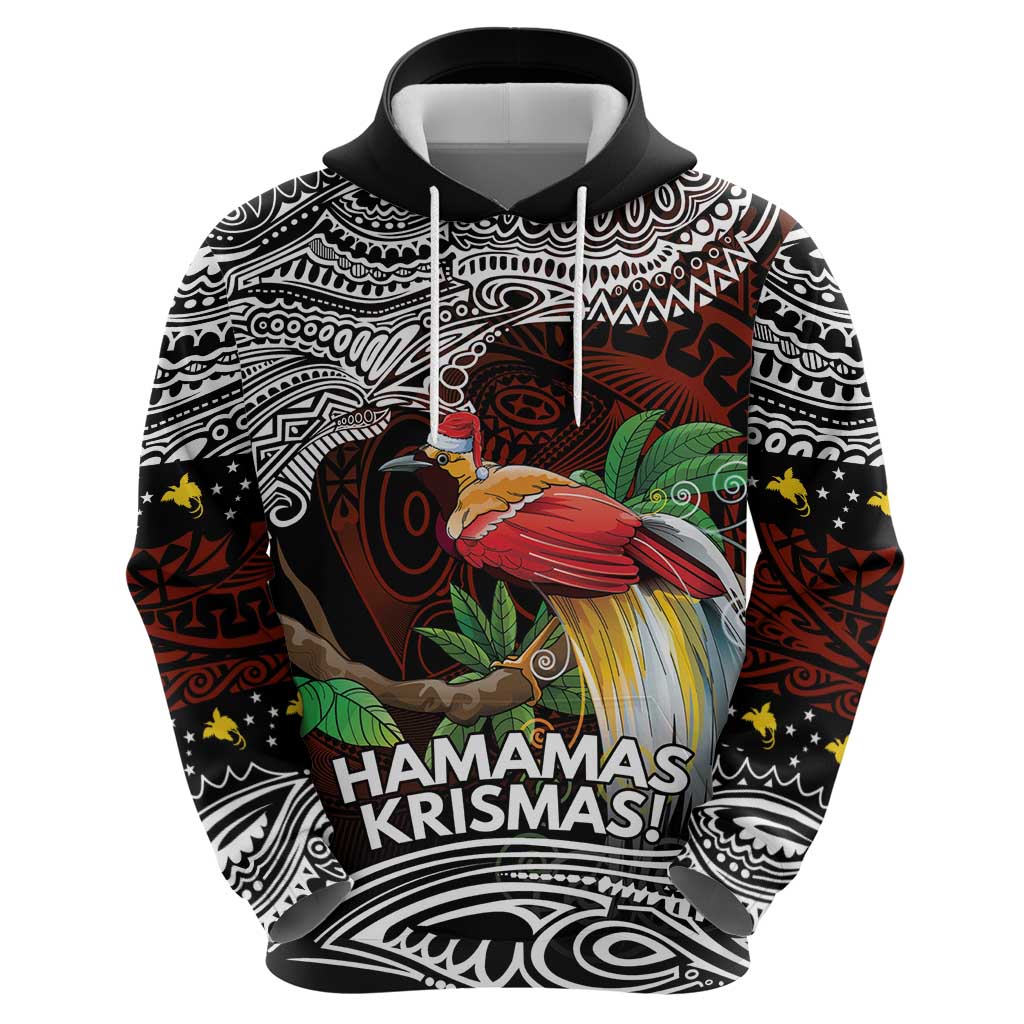 Papua New Guinea Christmas Zip Hoodie LT9 - Polynesian Pride