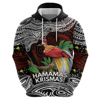 Papua New Guinea Christmas Zip Hoodie LT9 - Polynesian Pride