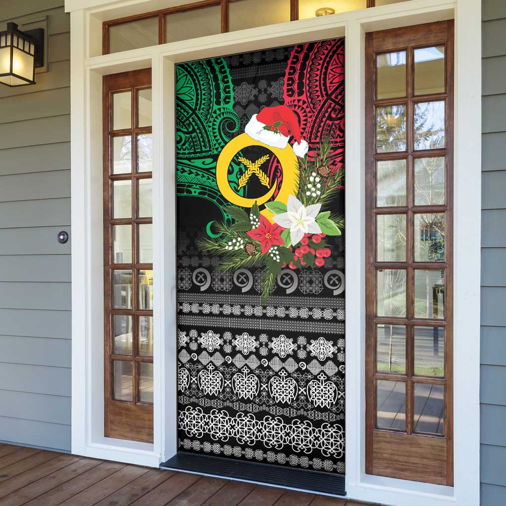 Vanuatu Pig's Tusk Meri Krismas! Door Cover Vanuatuan Ancient Art Spirit LT9 - Polynesian Pride