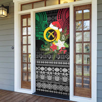 Vanuatu Pig's Tusk Meri Krismas! Door Cover Vanuatuan Ancient Art Spirit LT9 - Polynesian Pride