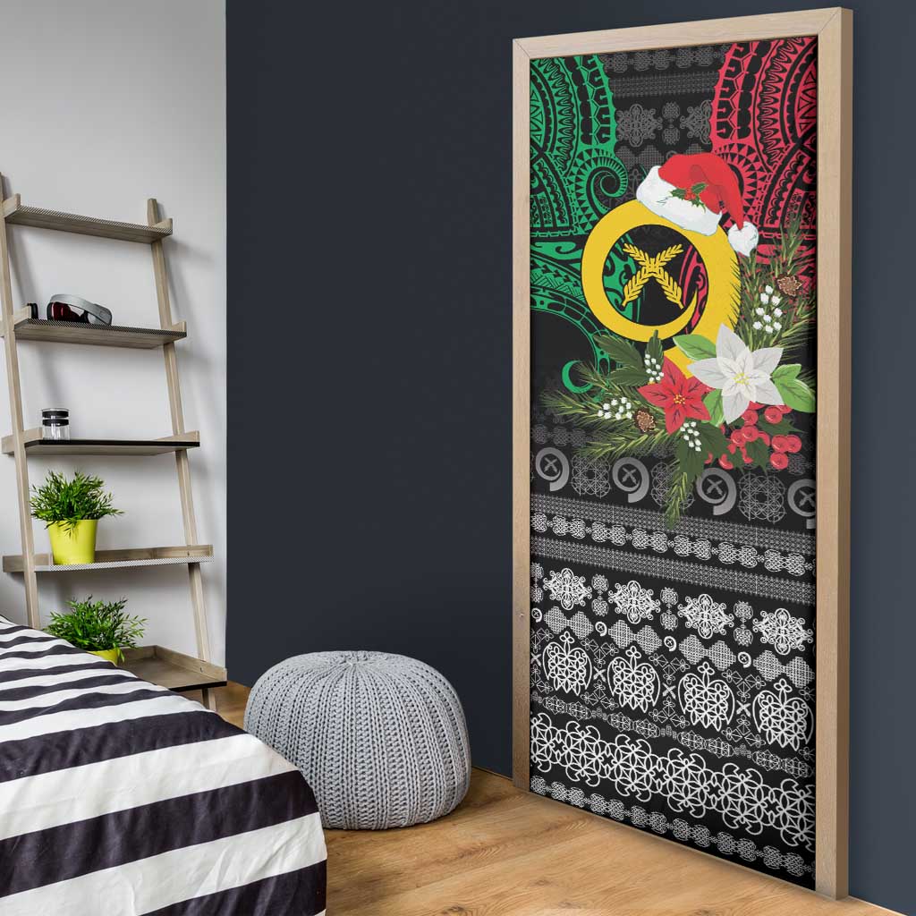 Vanuatu Pig's Tusk Meri Krismas! Door Cover Vanuatuan Ancient Art Spirit LT9 - Polynesian Pride