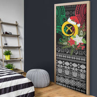 Vanuatu Pig's Tusk Meri Krismas! Door Cover Vanuatuan Ancient Art Spirit LT9 - Polynesian Pride