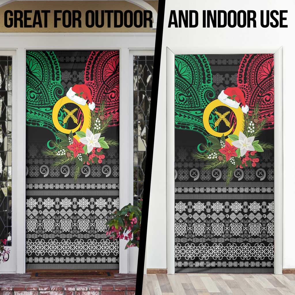 Vanuatu Pig's Tusk Meri Krismas! Door Cover Vanuatuan Ancient Art Spirit LT9 - Polynesian Pride