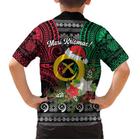 Vanuatu Pig's Tusk Meri Krismas! Family Matching Puletasi and Hawaiian Shirt Vanuatuan Ancient Art Spirit LT9 - Polynesian Pride