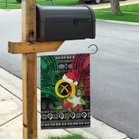 Vanuatu Pig's Tusk Meri Krismas! Garden Flag Vanuatuan Ancient Art Spirit LT9 - Polynesian Pride