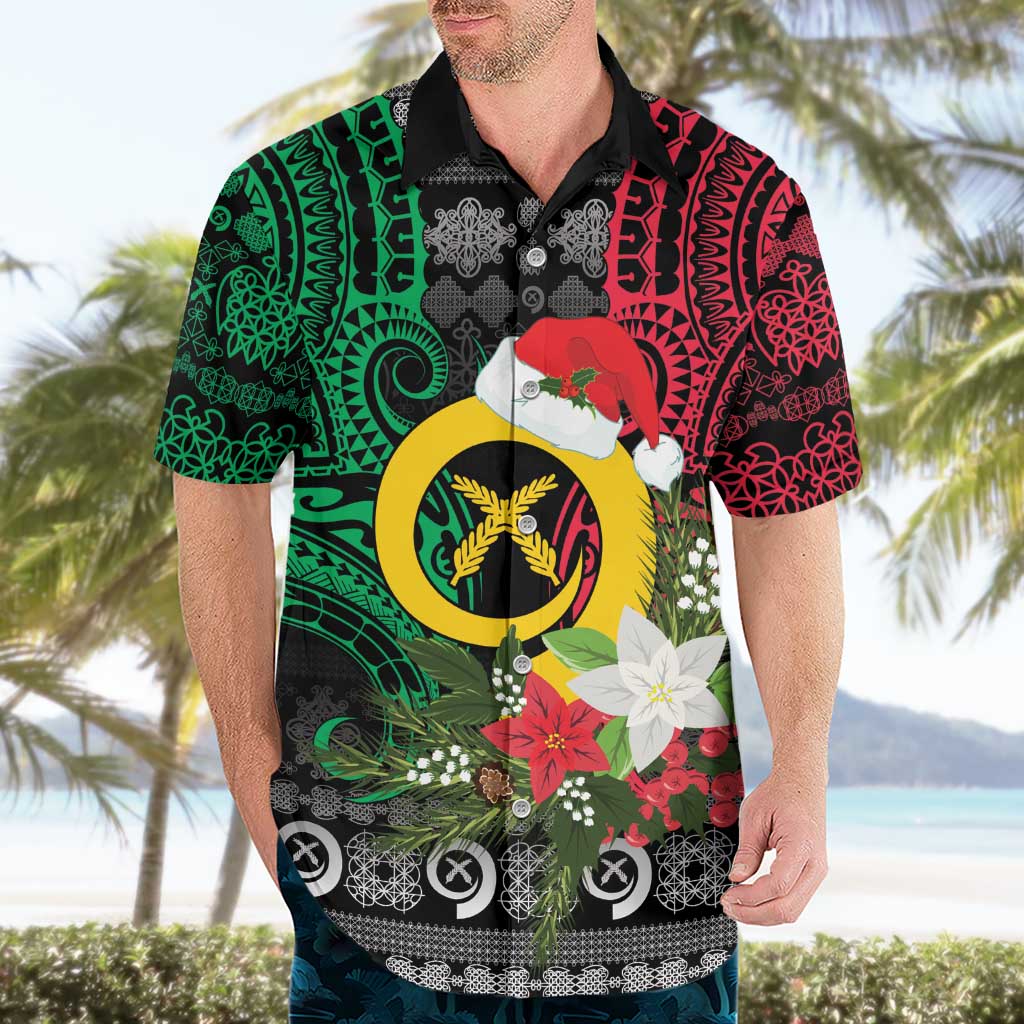 Vanuatu Pig's Tusk Meri Krismas! Hawaiian Shirt Vanuatuan Ancient Art Spirit LT9 - Polynesian Pride