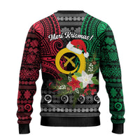 Vanuatu Pig's Tusk Meri Krismas! Ugly Christmas Sweater Vanuatuan Ancient Art Spirit LT9 - Polynesian Pride