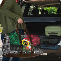 Vanuatu Pig's Tusk Meri Krismas! Travel Bag Vanuatuan Ancient Art Spirit LT9 - Polynesian Pride