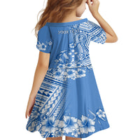 Kosrae Constitution Day Personalised Family Matching Off Shoulder Long Sleeve Dress and Hawaiian Shirt Kusaie Hook Tattoo Special Polynesian Pattern LT9 - Polynesian Pride
