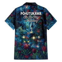 New Zealand Matariki Pohutukawa Family Matching Summer Maxi Dress and Hawaiian Shirt Te Mauri te Ora LT9 - Polynesian Pride