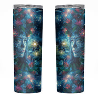 New Zealand Matariki Pohutukawa Skinny Tumbler Te Mauri te Ora LT9 Art - Polynesian Pride