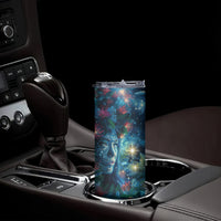 New Zealand Matariki Pohutukawa Skinny Tumbler Te Mauri te Ora LT9 - Polynesian Pride