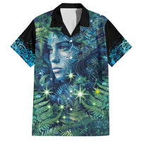 New Zealand Matariki Tupuanuku Family Matching Long Sleeve Bodycon Dress and Hawaiian Shirt Te W o te Hauhake LT9 Dad's Shirt - Short Sleeve Art - Polynesian Pride