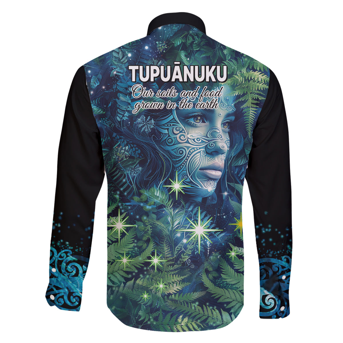 New Zealand Matariki Tupuanuku Family Matching Off Shoulder Short Dress and Hawaiian Shirt Te W o te Hauhake LT9 - Polynesian Pride