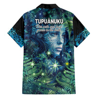 New Zealand Matariki Tupuanuku Family Matching Tank Maxi Dress and Hawaiian Shirt Te W o te Hauhake LT9 - Polynesian Pride