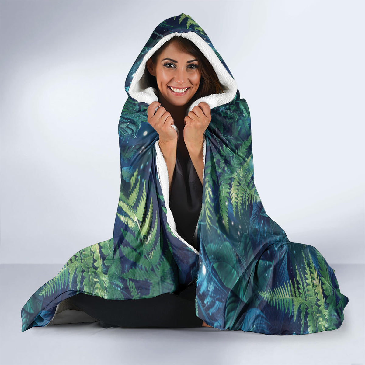 New Zealand Matariki Tupuanuku Hooded Blanket Te W o te Hauhake LT9 - Polynesian Pride