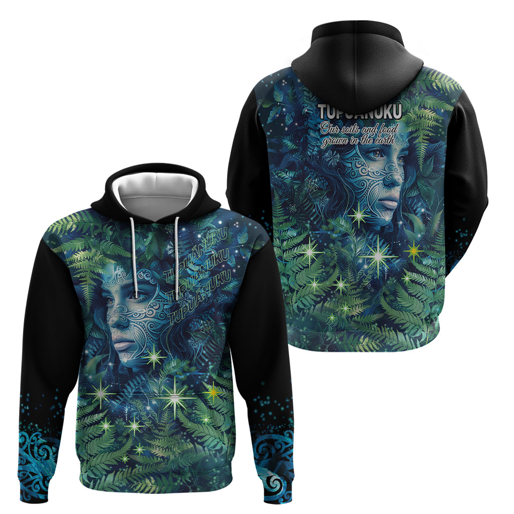 New Zealand Matariki Tupuanuku Hoodie Te W o te Hauhake LT9 - Polynesian Pride
