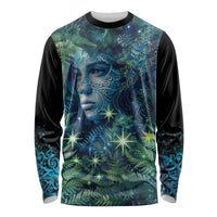 New Zealand Matariki Tupuanuku Long Sleeve Shirt Te W o te Hauhake LT9 Unisex Art - Polynesian Pride