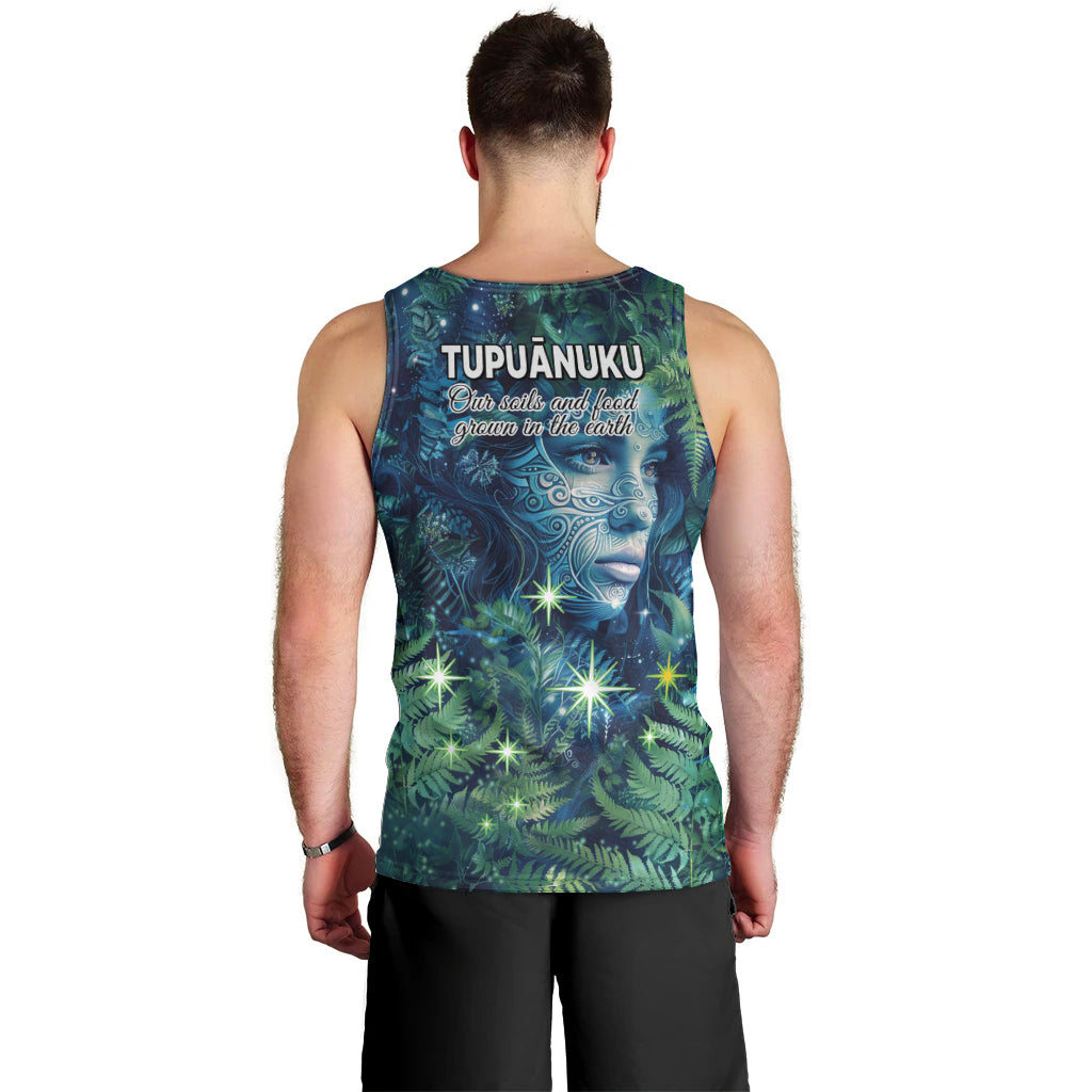 New Zealand Matariki Tupuanuku Men Tank Top Te W o te Hauhake LT9 - Polynesian Pride