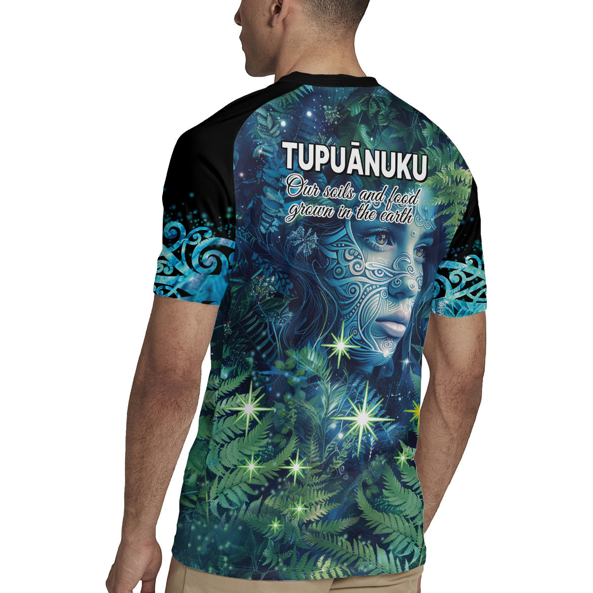 New Zealand Matariki Tupuanuku Rugby Jersey Te W o te Hauhake LT9 - Polynesian Pride
