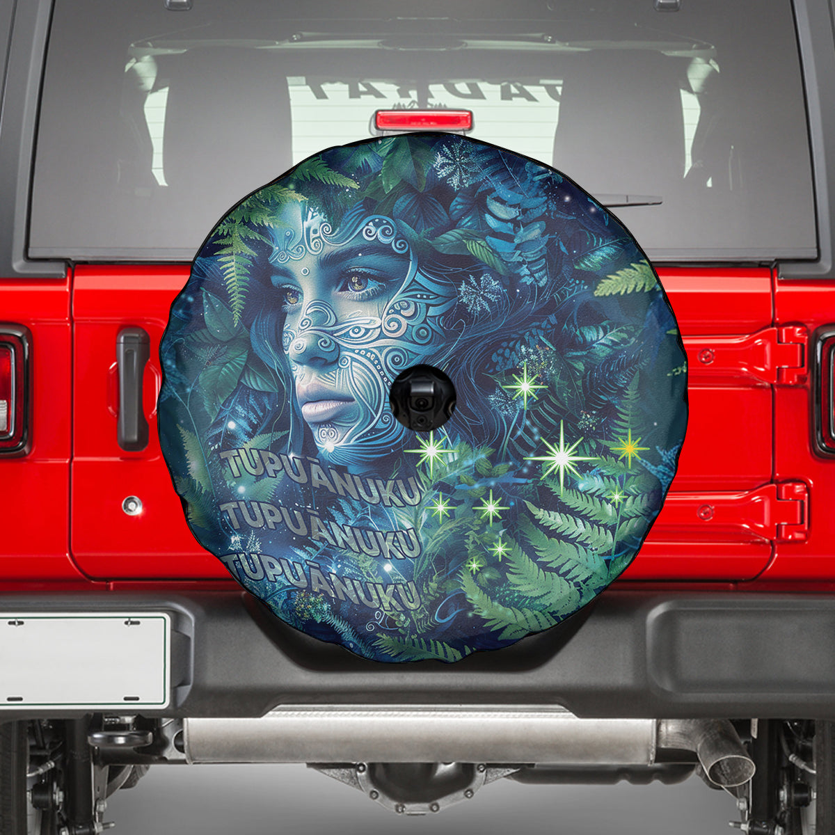 New Zealand Matariki Tupuanuku Spare Tire Cover Te W o te Hauhake LT9 - Polynesian Pride