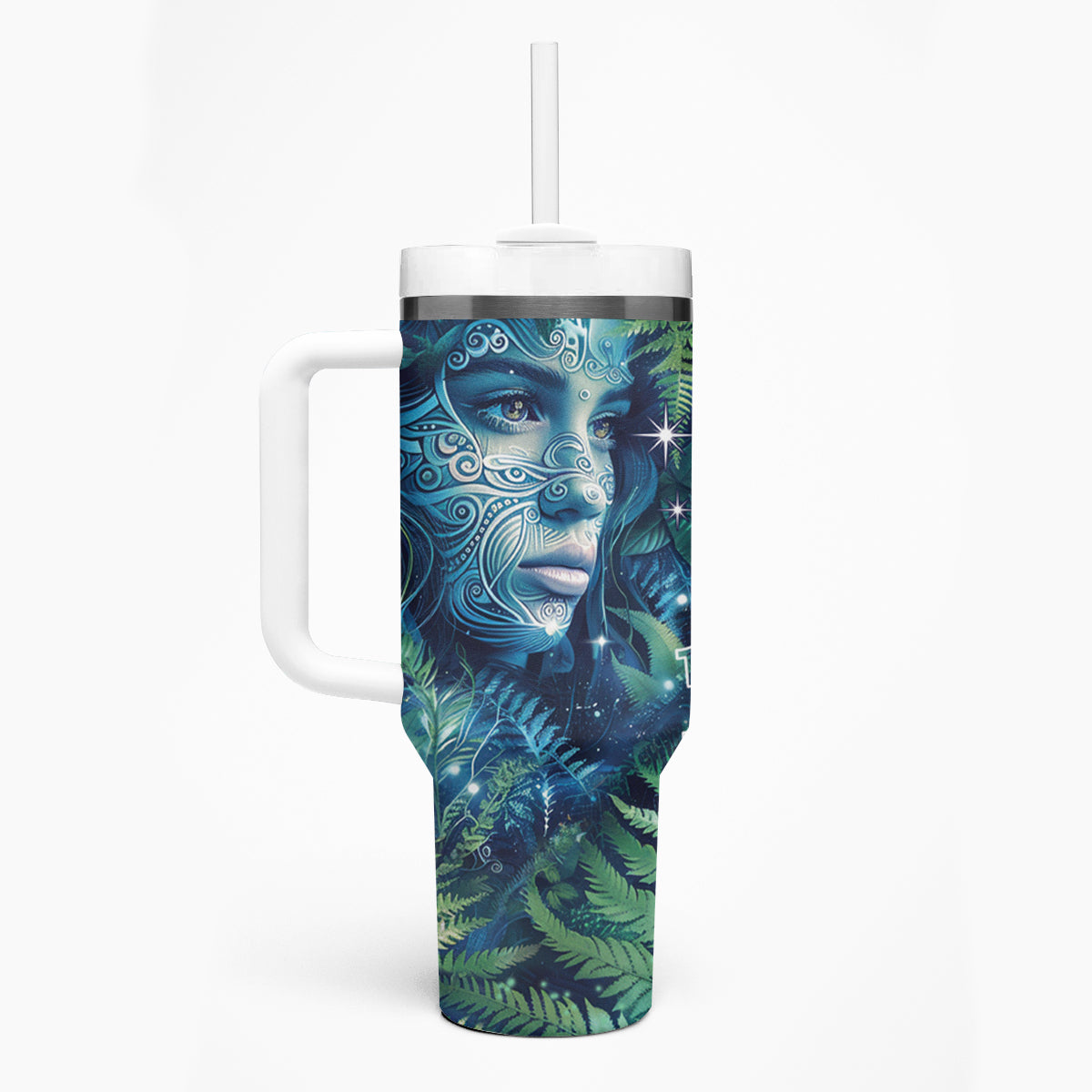 New Zealand Matariki Tupuanuku Tumbler With Handle Te W o te Hauhake LT9 - Polynesian Pride