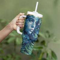 New Zealand Matariki Tupuanuku Tumbler With Handle Te W o te Hauhake LT9 - Polynesian Pride
