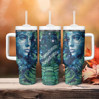 New Zealand Matariki Tupuanuku Tumbler With Handle Te W o te Hauhake LT9 - Polynesian Pride