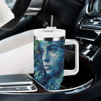 New Zealand Matariki Tupuanuku Tumbler With Handle Te W o te Hauhake LT9 - Polynesian Pride