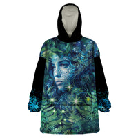 New Zealand Matariki Tupuanuku Wearable Blanket Hoodie Te W o te Hauhake LT9 One Size Art - Polynesian Pride