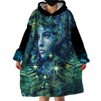 New Zealand Matariki Tupuanuku Wearable Blanket Hoodie Te W o te Hauhake LT9 - Polynesian Pride
