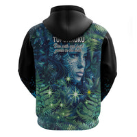 New Zealand Matariki Tupuanuku Zip Hoodie Te W o te Hauhake LT9 - Polynesian Pride