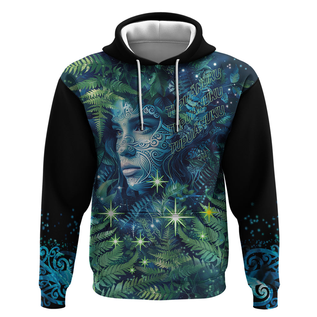 New Zealand Matariki Tupuanuku Zip Hoodie Te W o te Hauhake LT9 Pullover Hoodie Art - Polynesian Pride