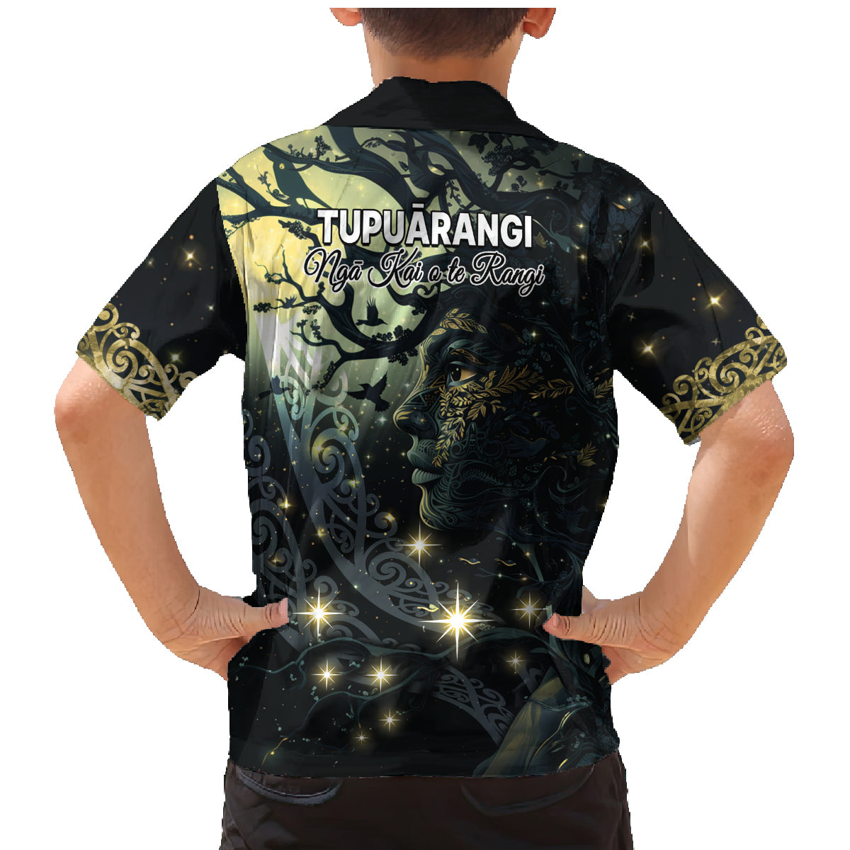 New Zealand Matariki Tupuarangi Family Matching Mermaid Dress and Hawaiian Shirt Ng Kai o te Rangi LT9 - Polynesian Pride