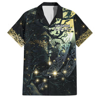 New Zealand Matariki Tupuarangi Family Matching Short Sleeve Bodycon Dress and Hawaiian Shirt Ng Kai o te Rangi LT9 Dad's Shirt - Short Sleeve Art - Polynesian Pride