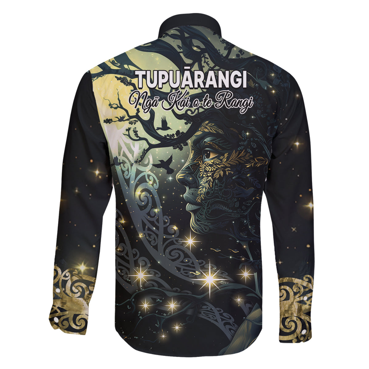 New Zealand Matariki Tupuarangi Family Matching Summer Maxi Dress and Hawaiian Shirt Ng Kai o te Rangi LT9 - Polynesian Pride