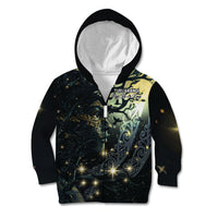 New Zealand Matariki Tupuarangi Kid Hoodie Ng Kai o te Rangi LT9 Zip Hoodie Art - Polynesian Pride